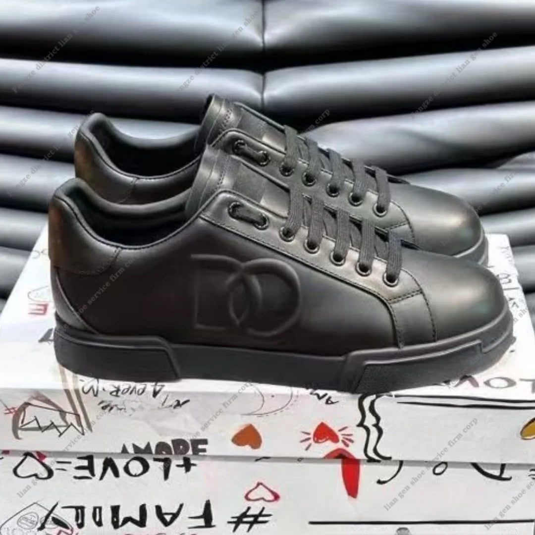 Dolce & Gabbana Portofino Sneaker – Schwarz & Weiß