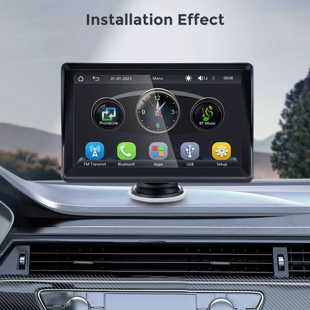 7 Zoll CarPlay Android Auto Display