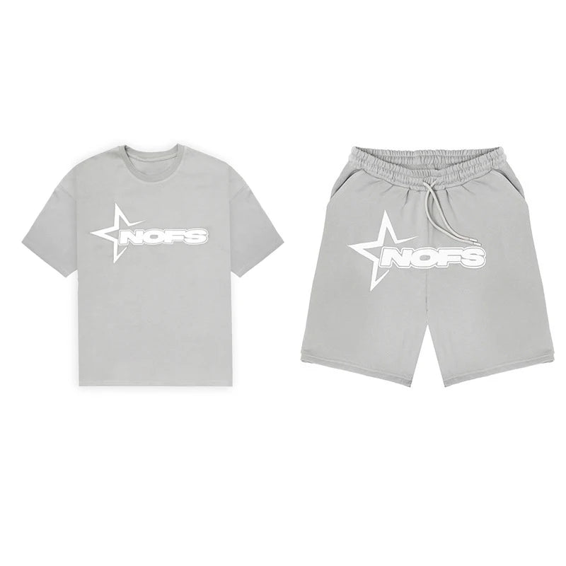 NOFS Sommer Set – Oversized T-Shirt & Shorts Streetwear Outfit