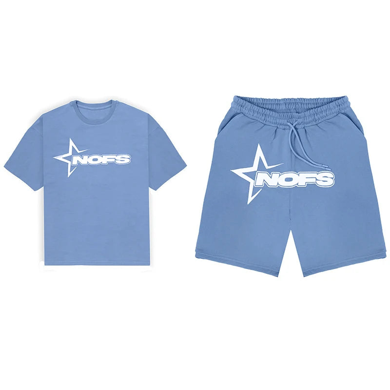 NOFS Sommer Set – Oversized T-Shirt & Shorts Streetwear Outfit