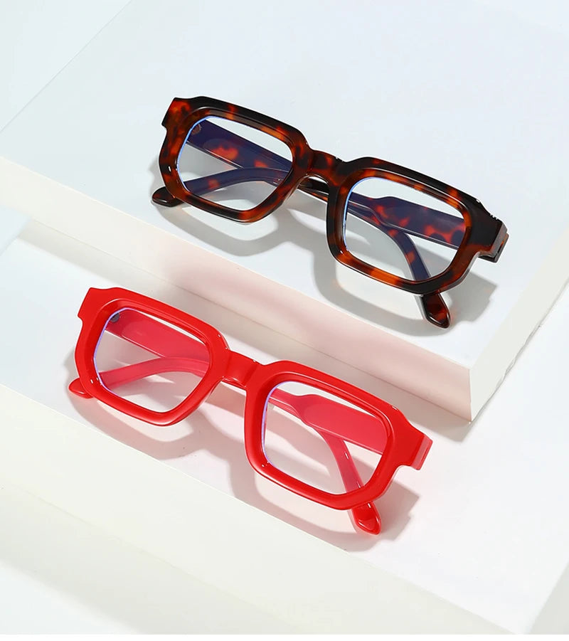 Retro Square Frame Glasses