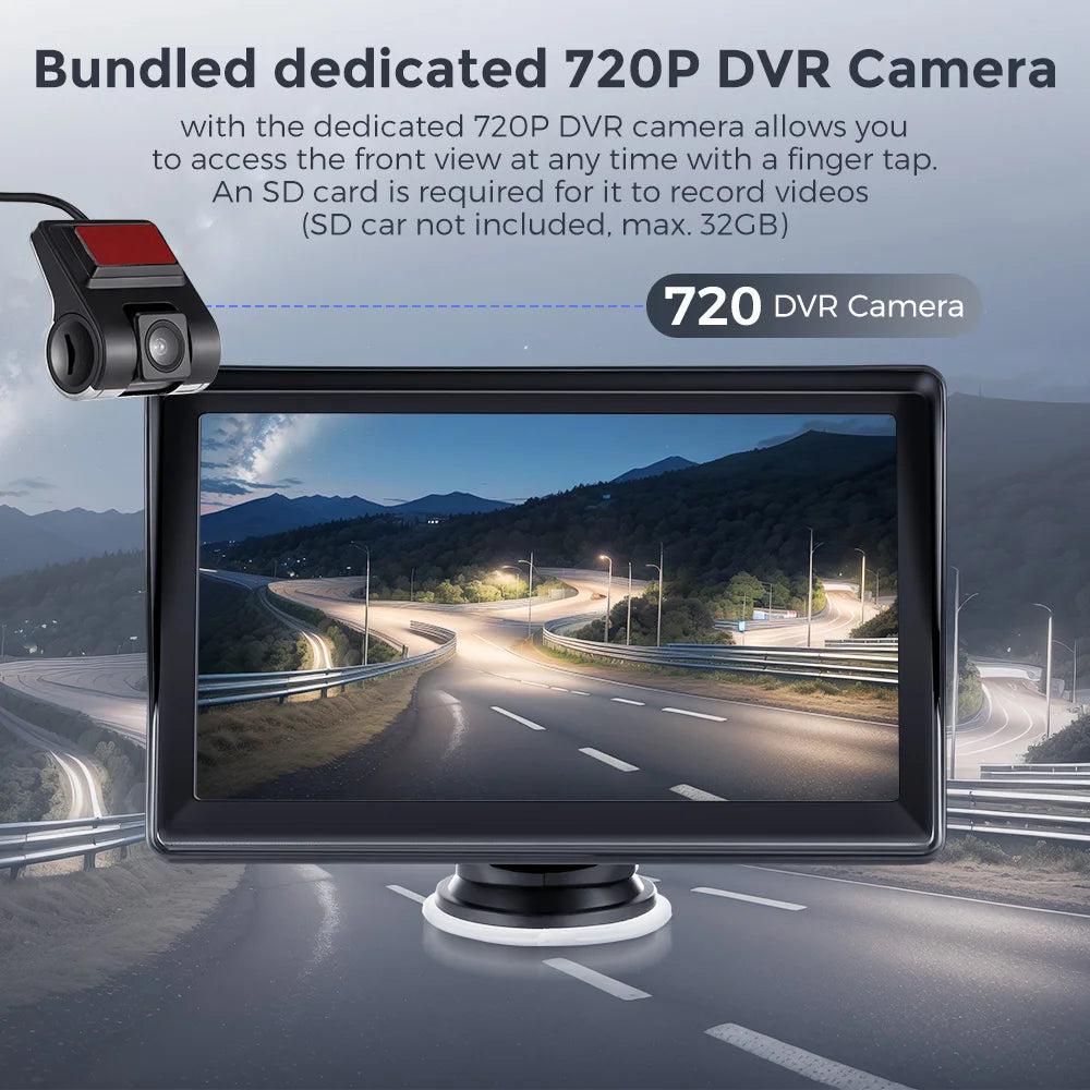 7 Zoll CarPlay Android Auto Display