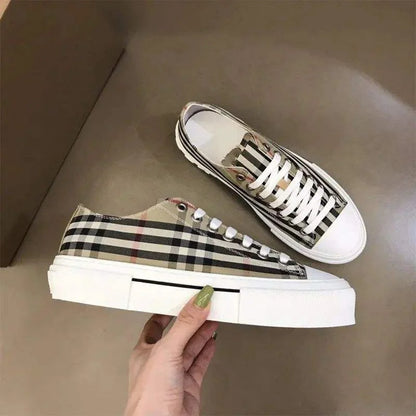 Burberry Vintage Check Canvas Sneaker – Low Top Unisex