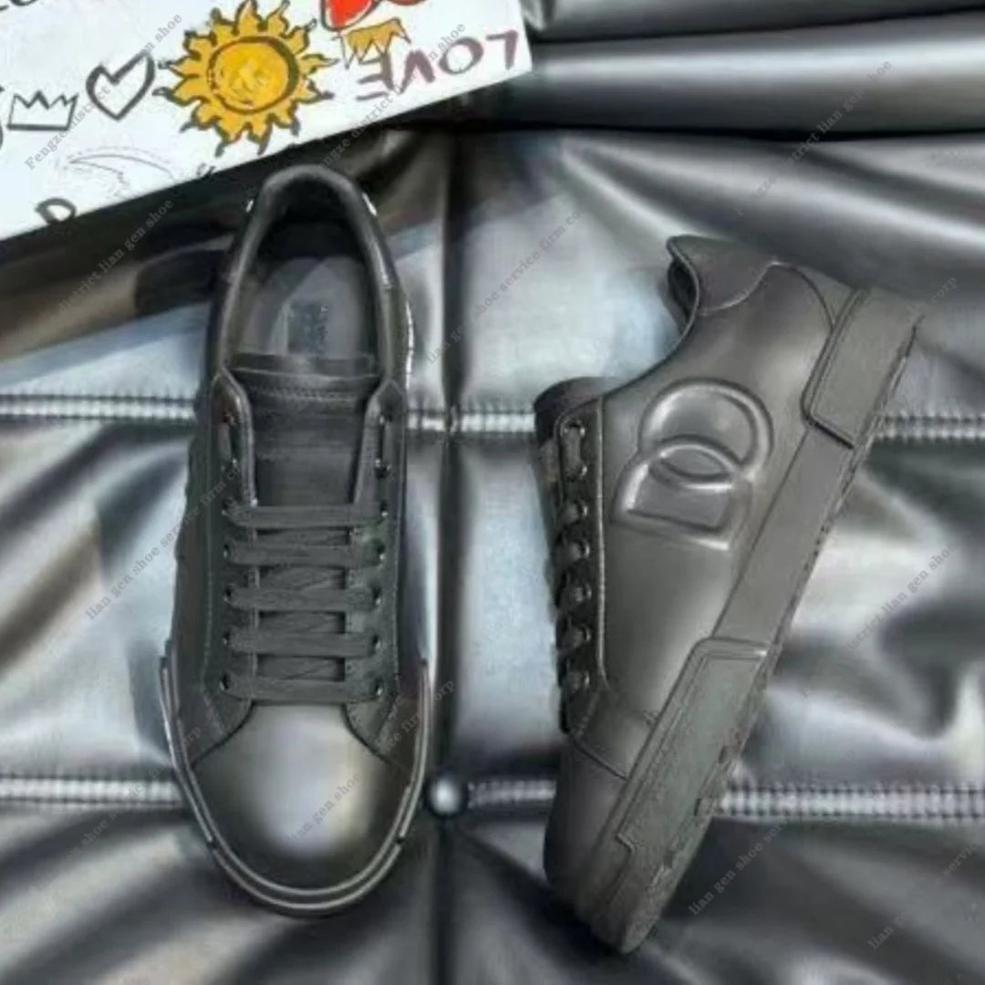 Dolce & Gabbana Portofino Sneaker – Schwarz & Weiß