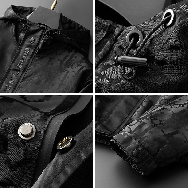 Dior Herren Designerjacke – Luxus Streetwear Look