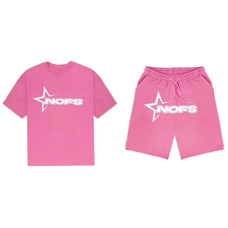 NOFS Sommer Set – Oversized T-Shirt & Shorts Streetwear Outfit