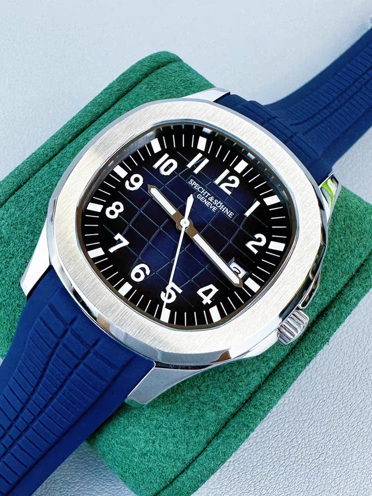 Herrenarmbanduhr Mit Silikonarmband – Sportlich & Elegant