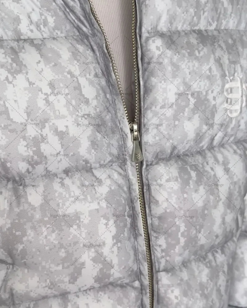 Urban Glanz-Daunenjacke – Warme & Stylische Winterjacke