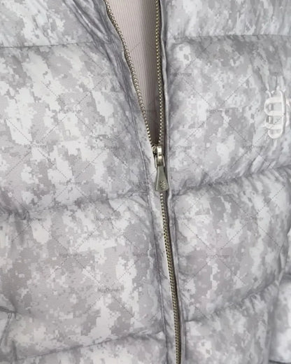 Urban Glanz-Daunenjacke – Warme & Stylische Winterjacke