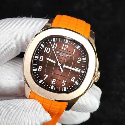 Herrenarmbanduhr Mit Silikonarmband – Sportlich & Elegant