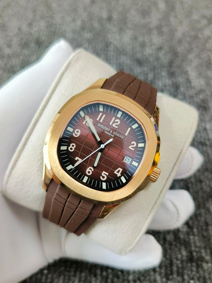 Herrenarmbanduhr Mit Silikonarmband – Sportlich & Elegant