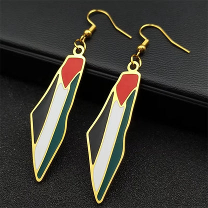 Palestine Halskette - Mit Land Symbol