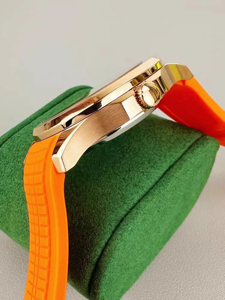 Herrenarmbanduhr Mit Silikonarmband – Sportlich & Elegant