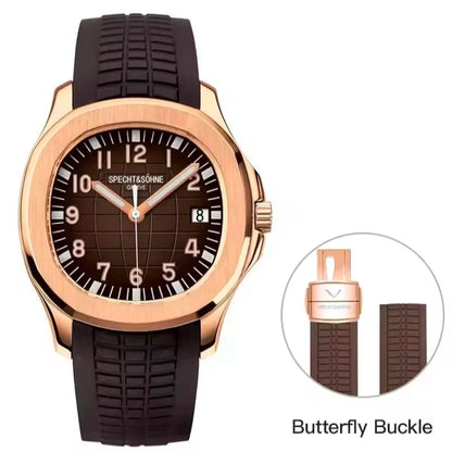 Herrenarmbanduhr Mit Silikonarmband – Sportlich & Elegant