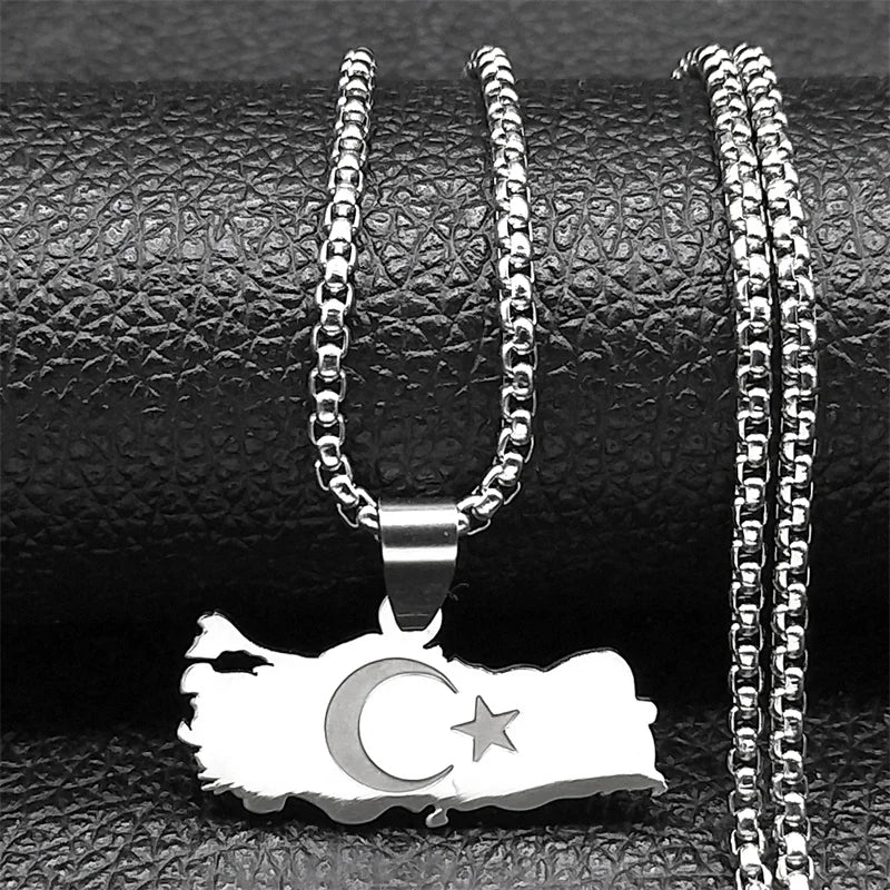 Turkey Halskette - Mit Land Symbol
