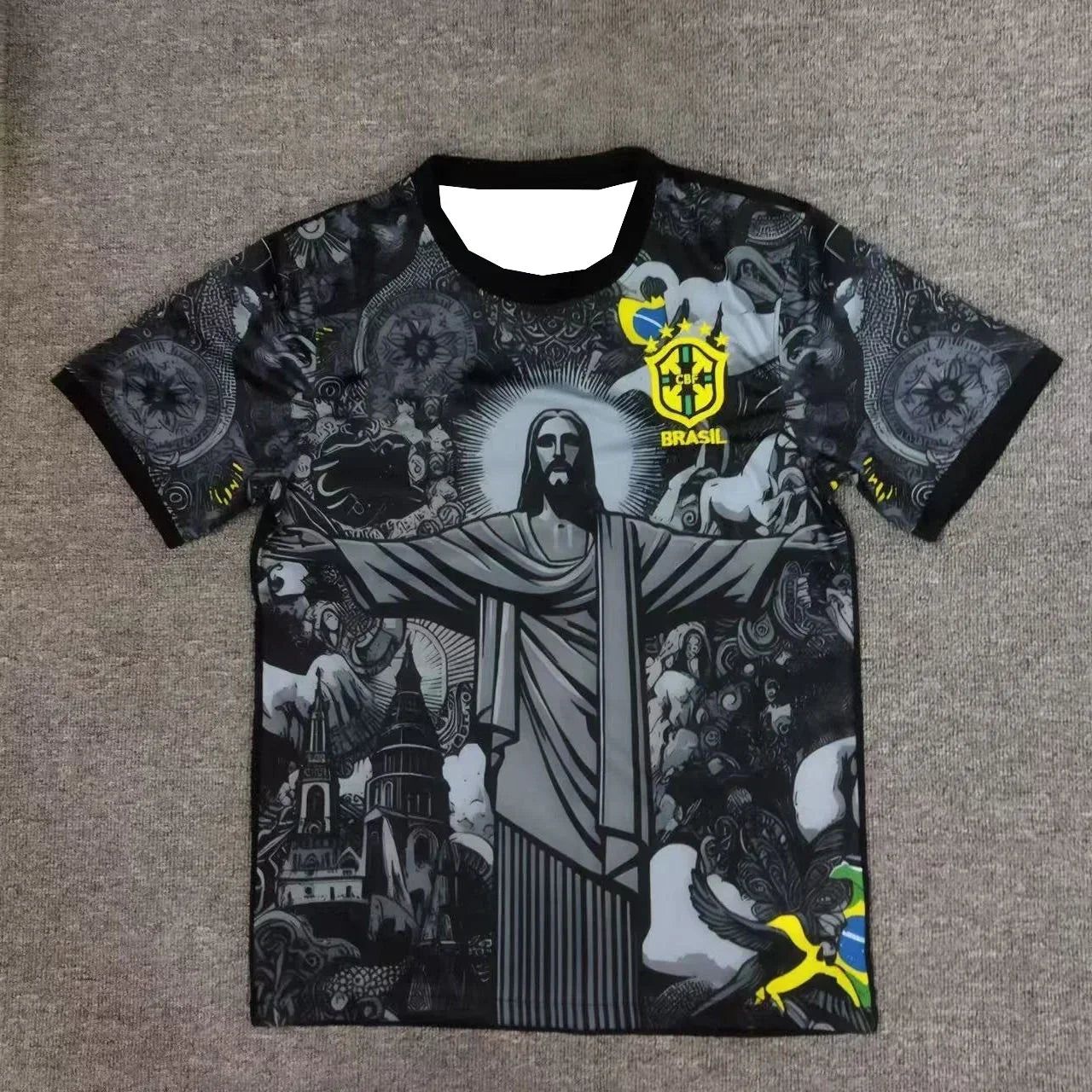 🇧🇷 Brasil Street Art Trikot – „Cristo Edition“