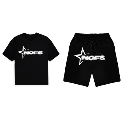 NOFS Sommer Set – Oversized T-Shirt & Shorts Streetwear Outfit