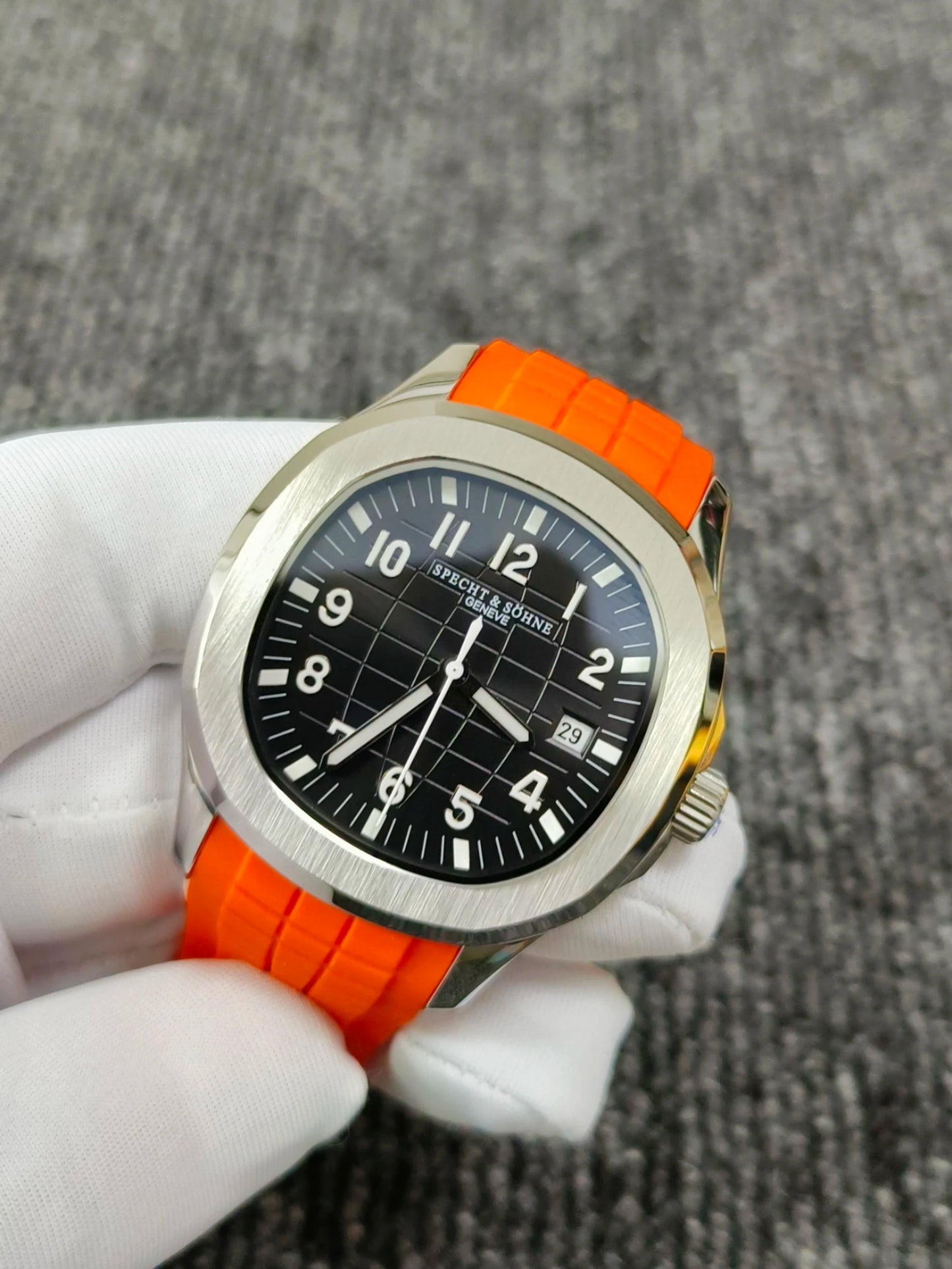 Herrenarmbanduhr Mit Silikonarmband – Sportlich & Elegant