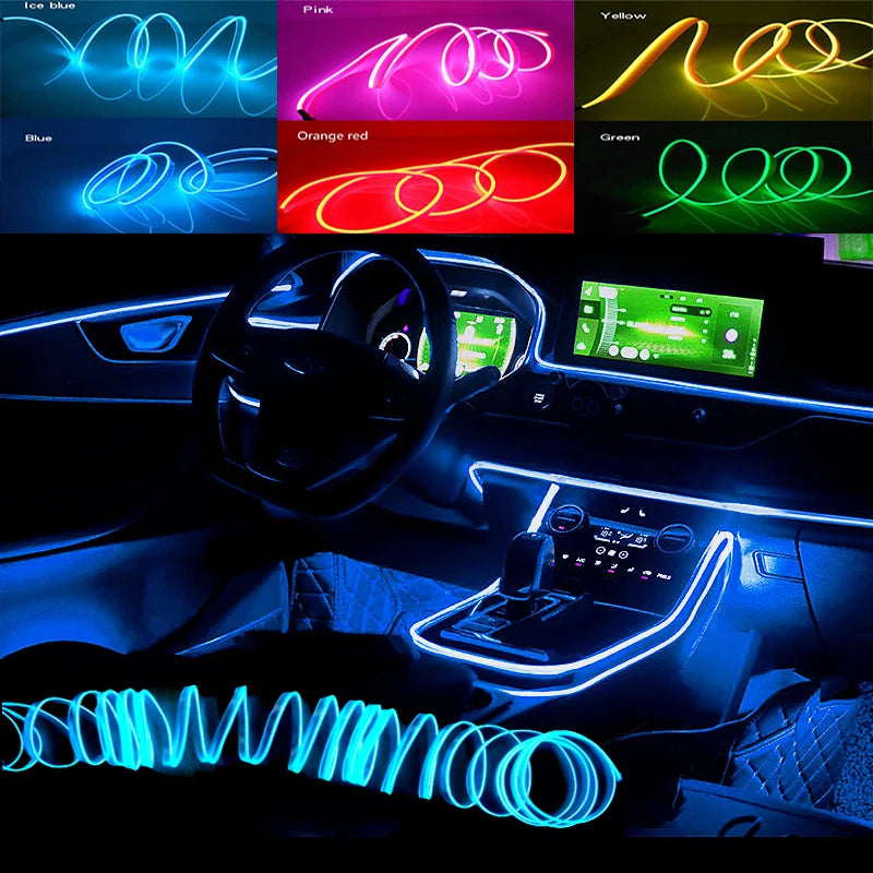 5m Car Interior Atmosphere Lighting LED Strip