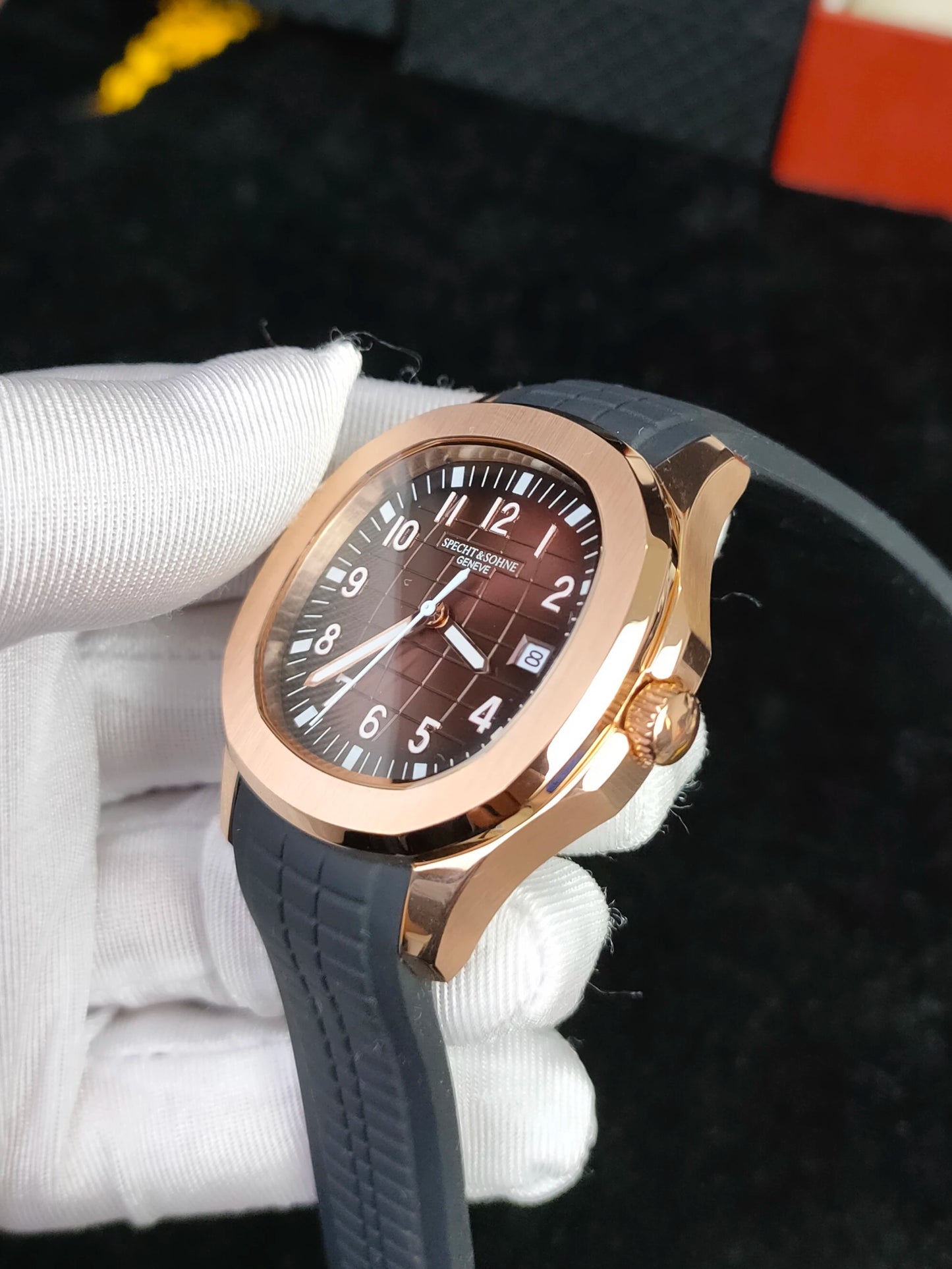 Herrenarmbanduhr Mit Silikonarmband – Sportlich & Elegant