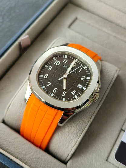 Herrenarmbanduhr Mit Silikonarmband – Sportlich & Elegant