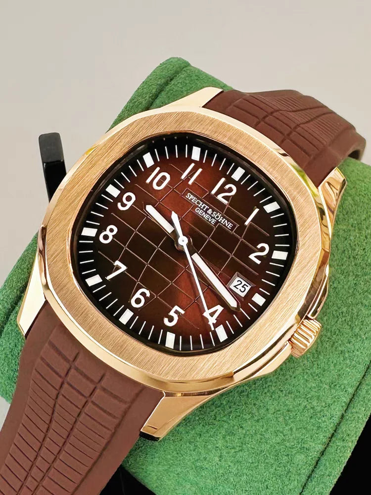 Herrenarmbanduhr Mit Silikonarmband – Sportlich & Elegant