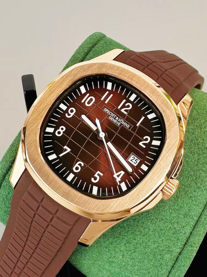 Herrenarmbanduhr Mit Silikonarmband – Sportlich & Elegant