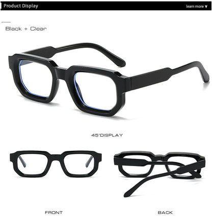 Retro Square Frame Glasses