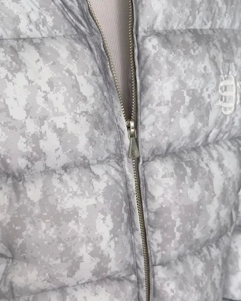 Urban Glanz-Daunenjacke – Warme & Stylische Winterjacke