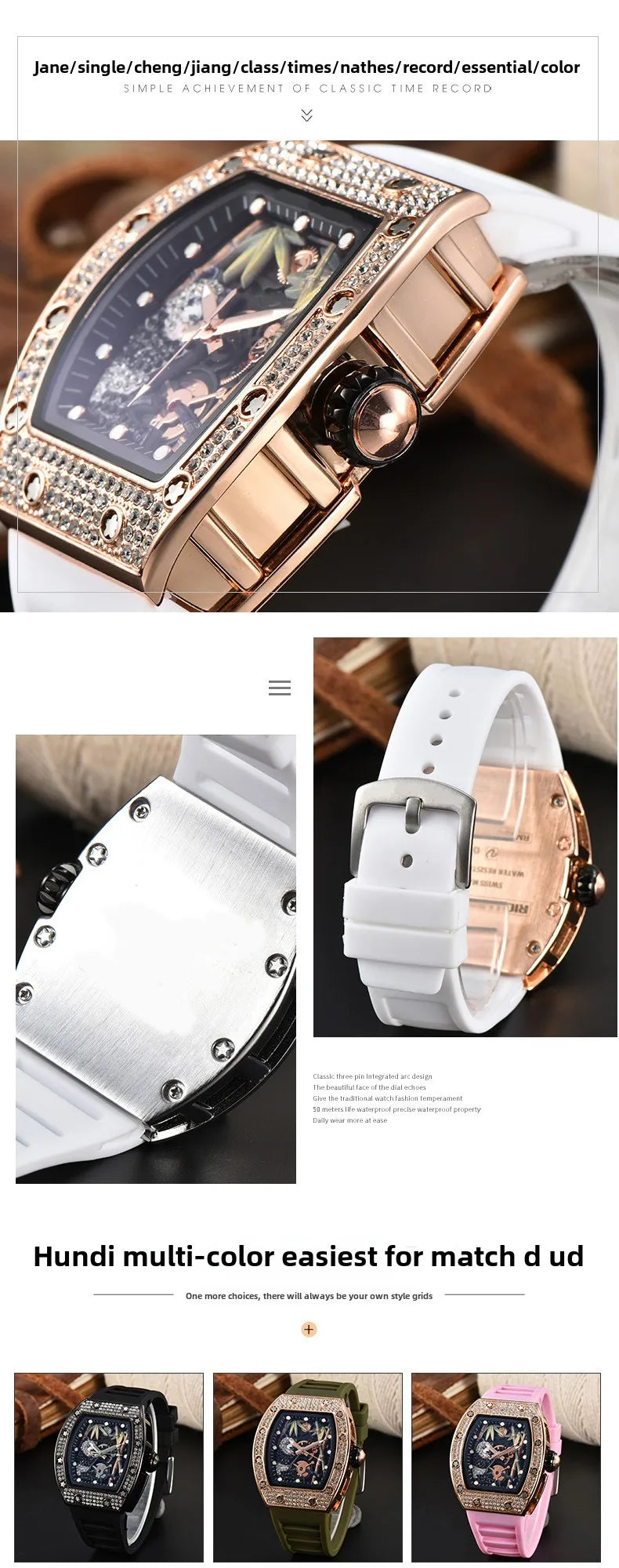 Ice Panda Watch – Funkelnder Blickfang mit Charakter