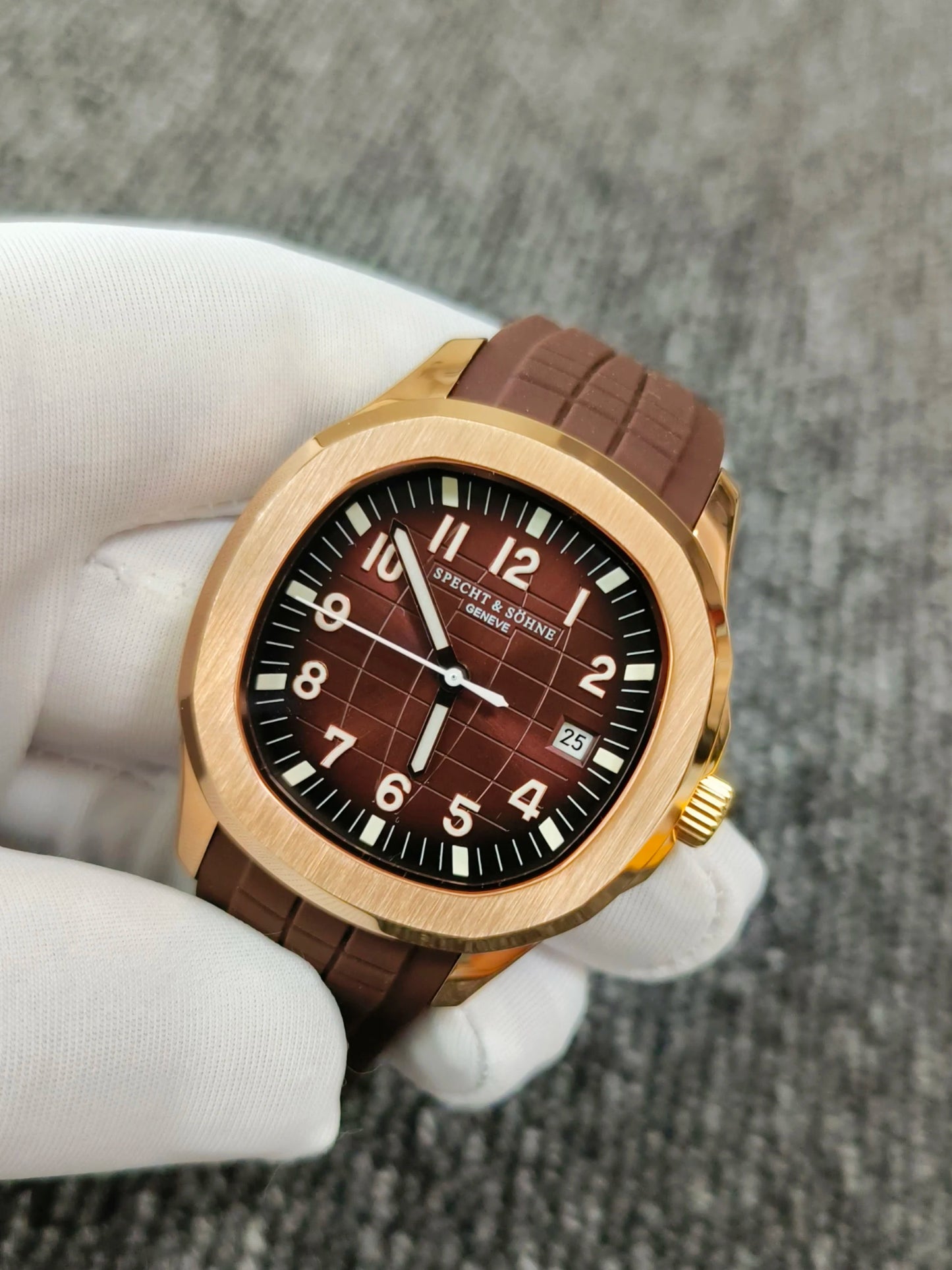 Herrenarmbanduhr Mit Silikonarmband – Sportlich & Elegant