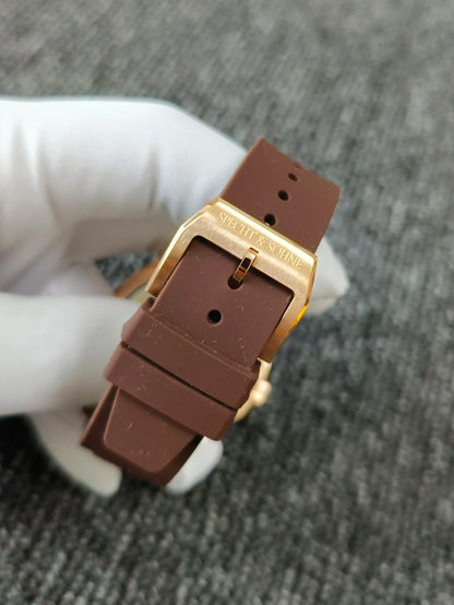 Herrenarmbanduhr Mit Silikonarmband – Sportlich & Elegant