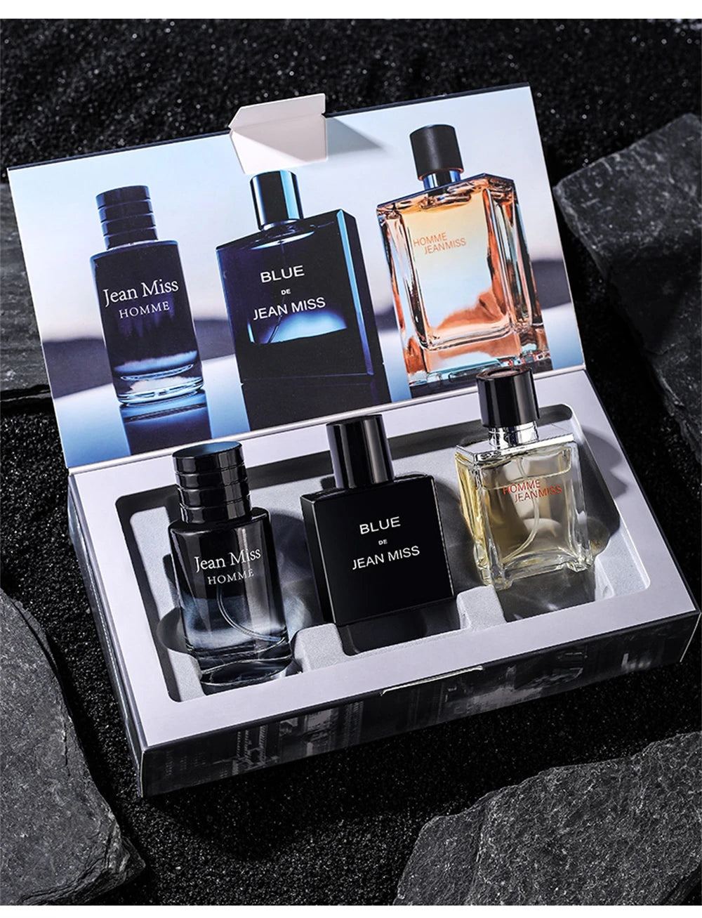 Jean Miss – Herren Duftset (3 x Eau de Parfum)
