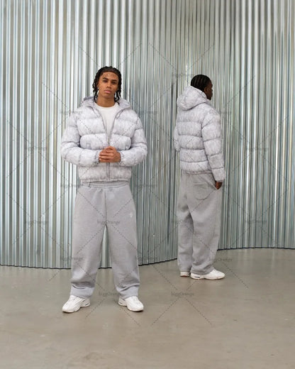 Urban Glanz-Daunenjacke – Warme & Stylische Winterjacke