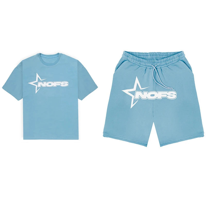 NOFS Sommer Set – Oversized T-Shirt & Shorts Streetwear Outfit