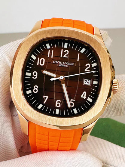 Herrenarmbanduhr Mit Silikonarmband – Sportlich & Elegant