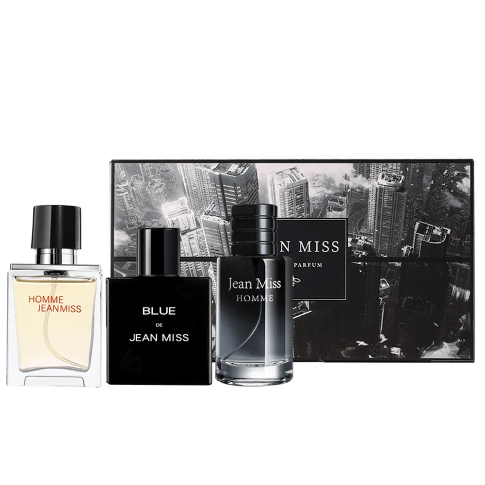 Jean Miss – Herren Duftset (3 x Eau de Parfum)