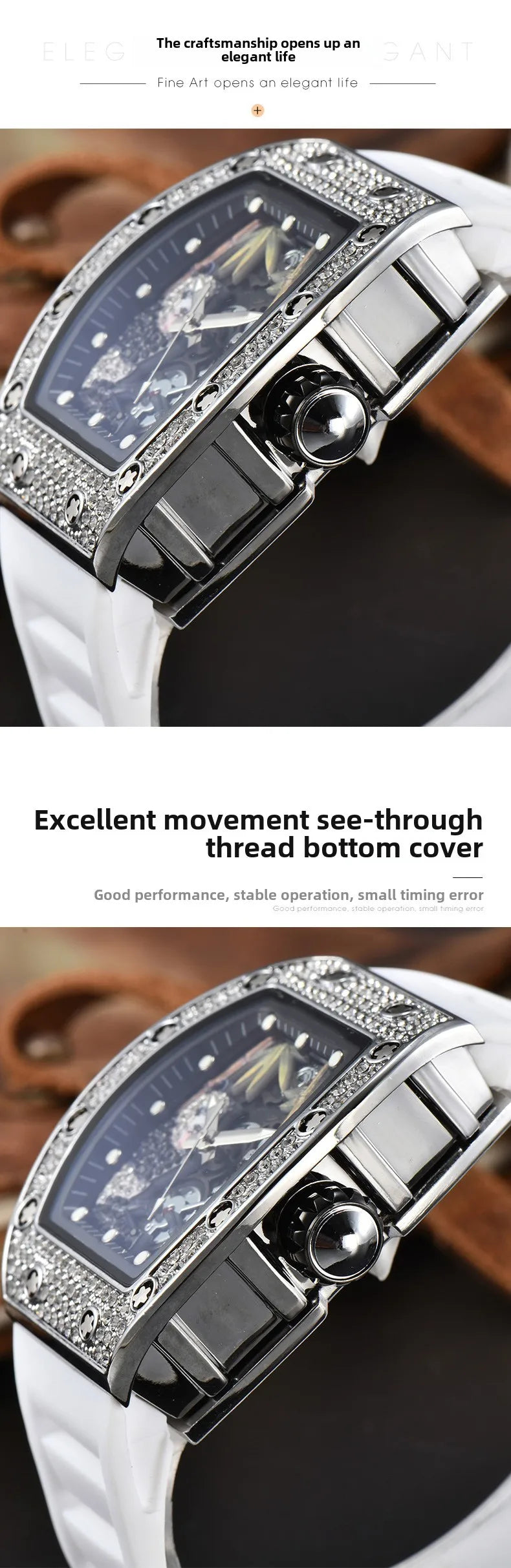 Ice Panda Watch – Funkelnder Blickfang mit Charakter