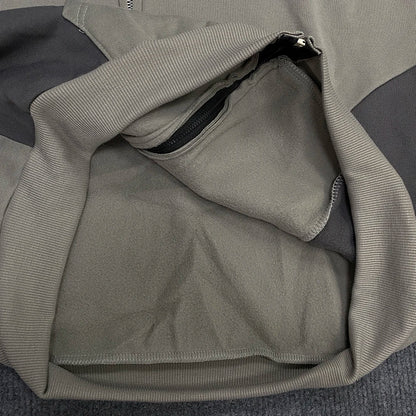 KERESLINA Tribal Tech Zipper Hoodie – Oversized Streetwear Hoodie mit Reißverschluss