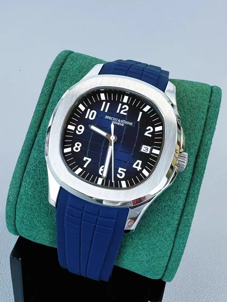 Herrenarmbanduhr Mit Silikonarmband – Sportlich & Elegant