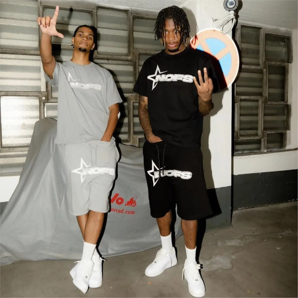 NOFS Sommer Set – Oversized T-Shirt & Shorts Streetwear Outfit
