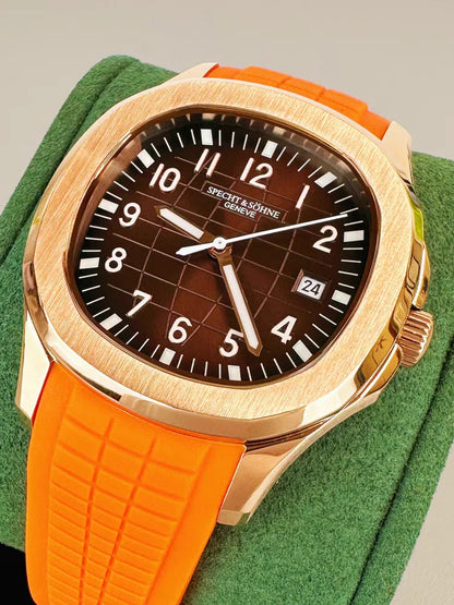 Herrenarmbanduhr Mit Silikonarmband – Sportlich & Elegant