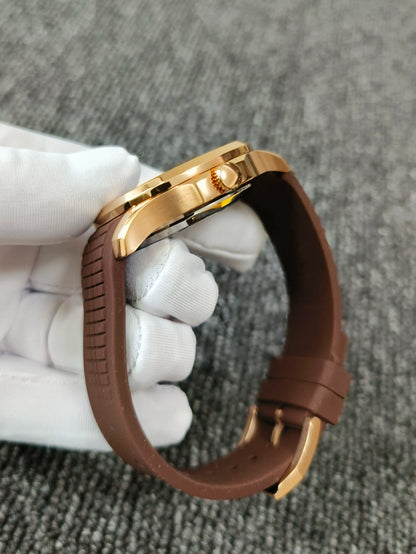 Herrenarmbanduhr Mit Silikonarmband – Sportlich & Elegant