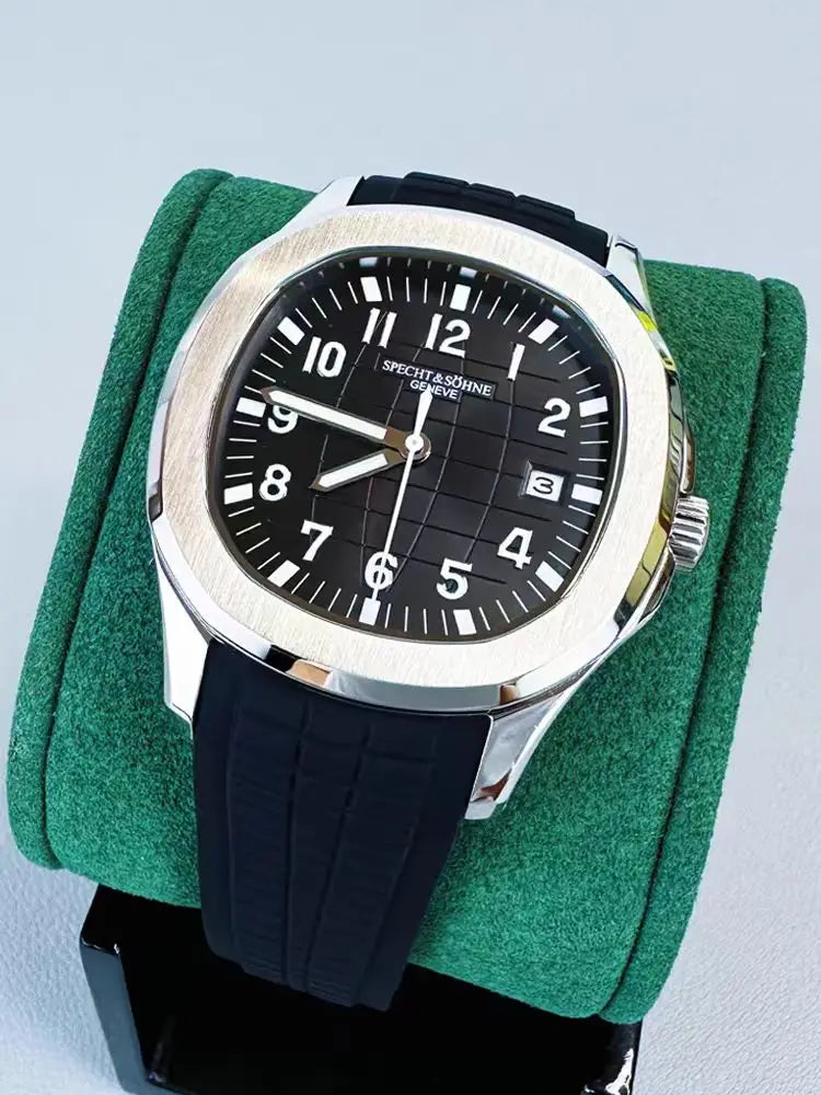 Herrenarmbanduhr Mit Silikonarmband – Sportlich & Elegant