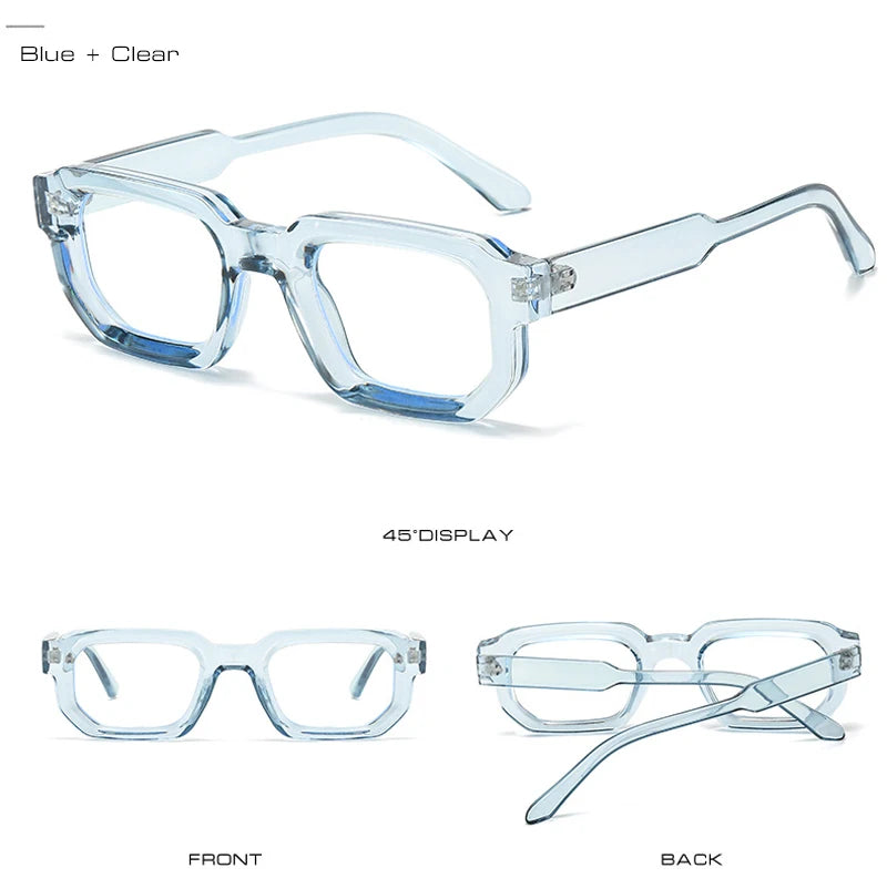 Retro Square Frame Glasses