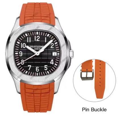 Herrenarmbanduhr Mit Silikonarmband – Sportlich & Elegant