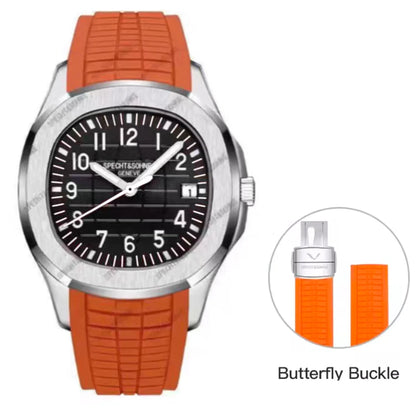 Herrenarmbanduhr Mit Silikonarmband – Sportlich & Elegant