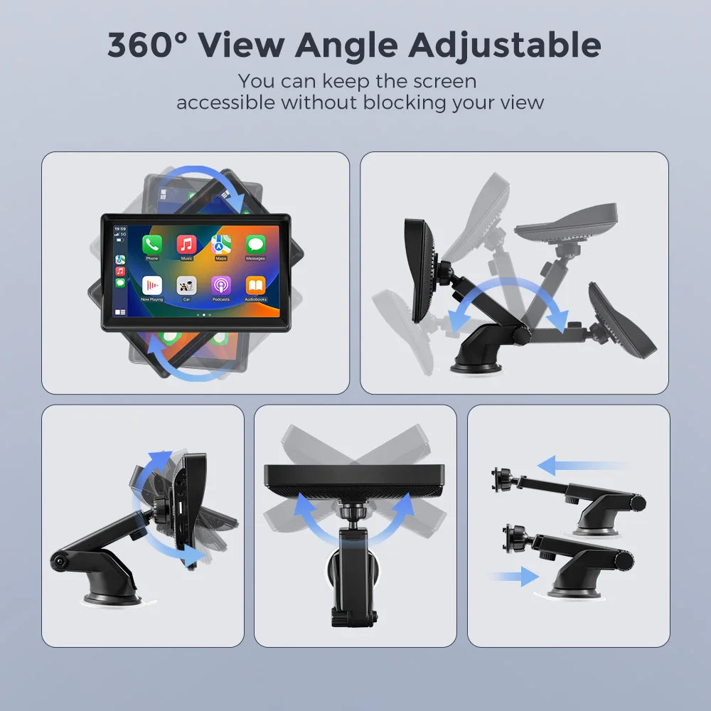 7 Zoll CarPlay Android Auto Display