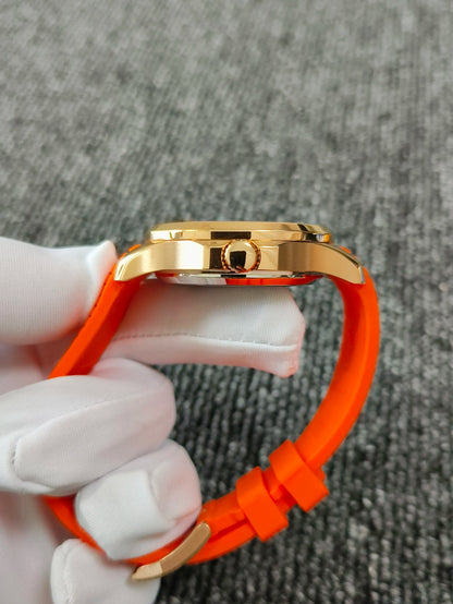 Herrenarmbanduhr Mit Silikonarmband – Sportlich & Elegant