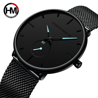 Minimal Chronograph – Luxus Mesh-Uhr für Herren & Damen
